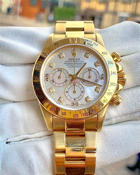 gold plated rolex daytona|rolex daytona gold for sale.